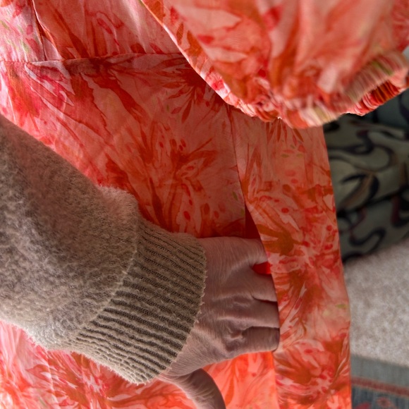 Anthropologie Lucy Paris Azalea Floral Mini Dress M - Picture 7 of 14